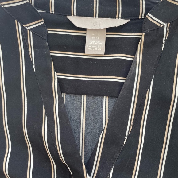 EUC Shirt Dress with belt from H&M Sz 10 - Picture 3 of 4